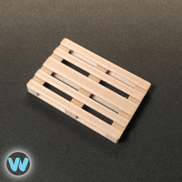 Europalette 3D Druck Holz
