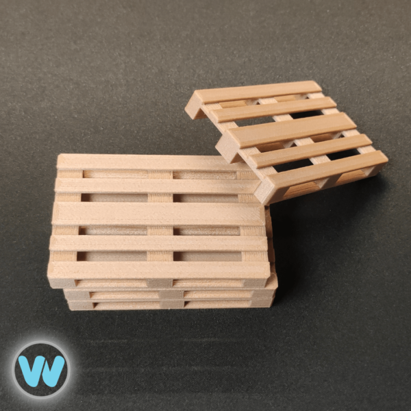 Europalette 3D Druck Holz – Bild 3