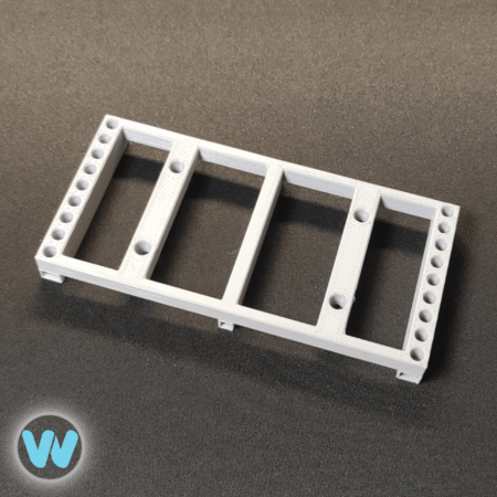 Transportgestell für Absperrschranke 3D Druck grau