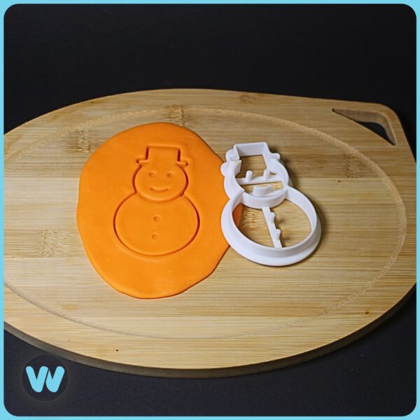 Ausstechform "Schneemann"