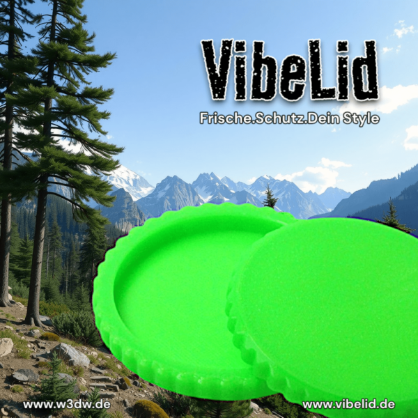 VibeLid - Grip | Flexibler Deckel für Getränkedosen | 330ml / 500ml (nicht RedBull)