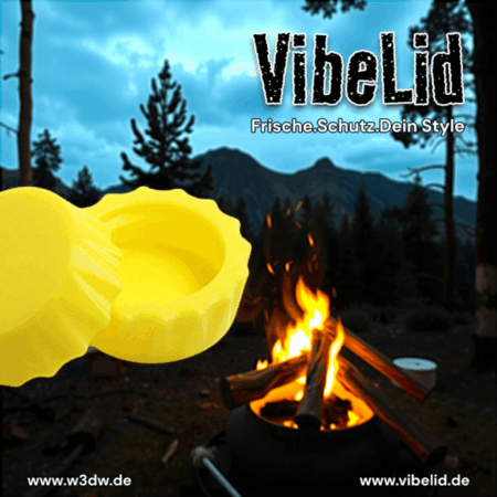 VibeLid - Grip | Flexibler Deckel für Kronkorken-Flaschen