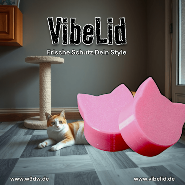VibeLid - Kitten | Flexibler Deckel für Kronkorken-Flaschen
